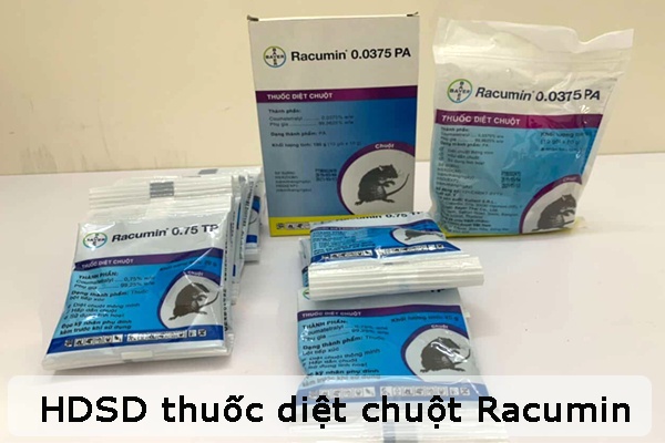 Hướng dẫn sử dụng thuốc diệt chuột Racumin